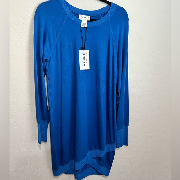 For The Republic Dresses Nwt For The Republic Denim Long Sleeve